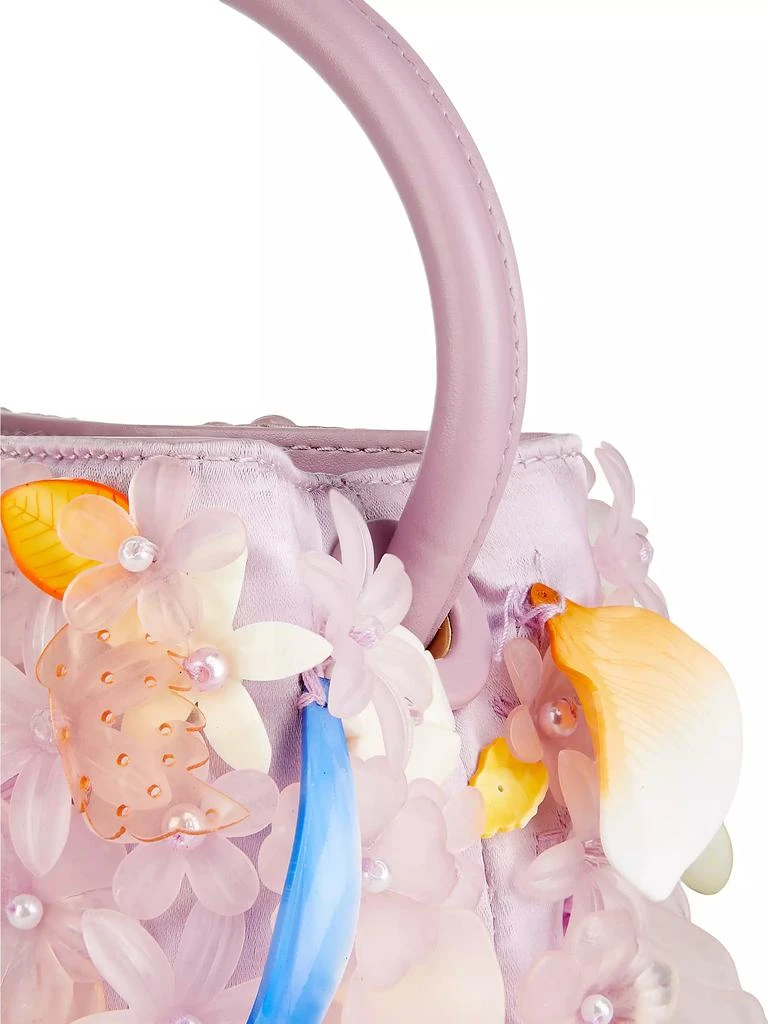 Cult Gaia Mini Solene Leather Top Handle Bag 5