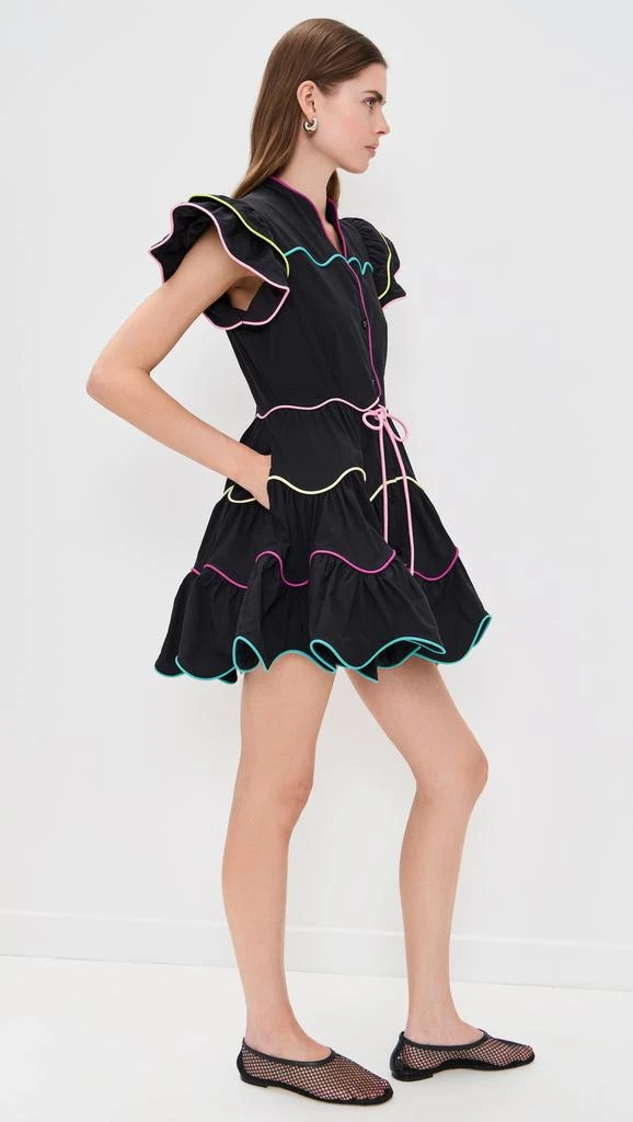 CeliaB Baba Cay Black Short Dress 3