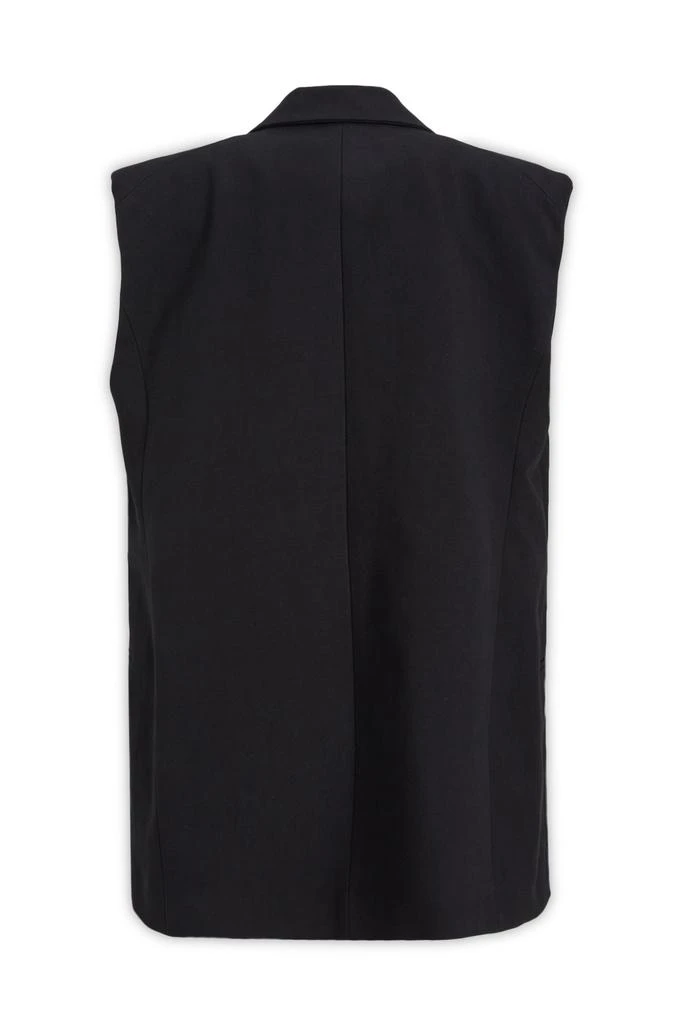Jil Sander Jil Sander V-Neck Buckle Detailed Vest 2