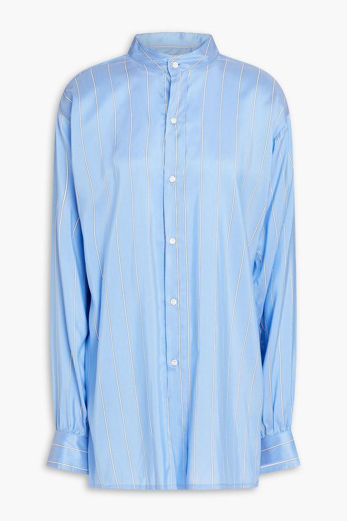 Le Kasha + Nadine Henryl striped silk shirt