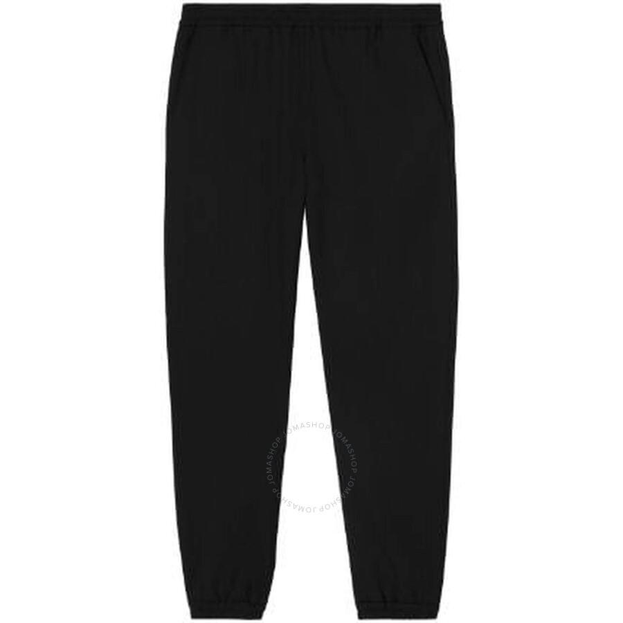 Burberry Men's Black Springfield Tailored Wool Track Pants