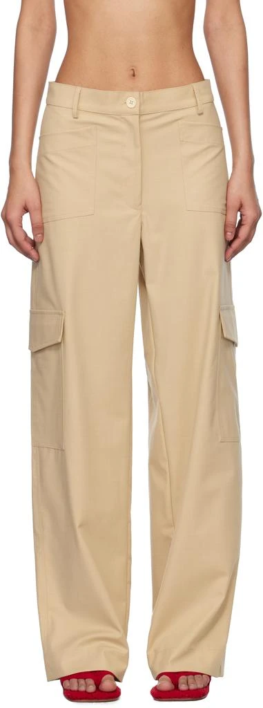 Gimaguas Beige Audrey Trousers 1