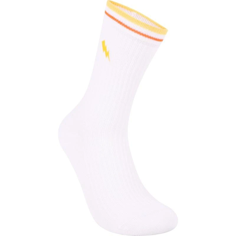 FALKE Ankle stripe socks in white 2
