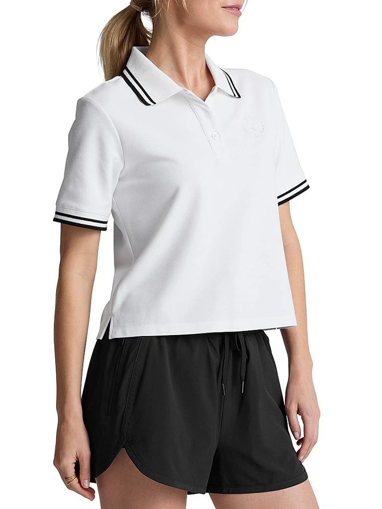 Beyond yoga Country Club Cotton-Blend Polo Shirt 4