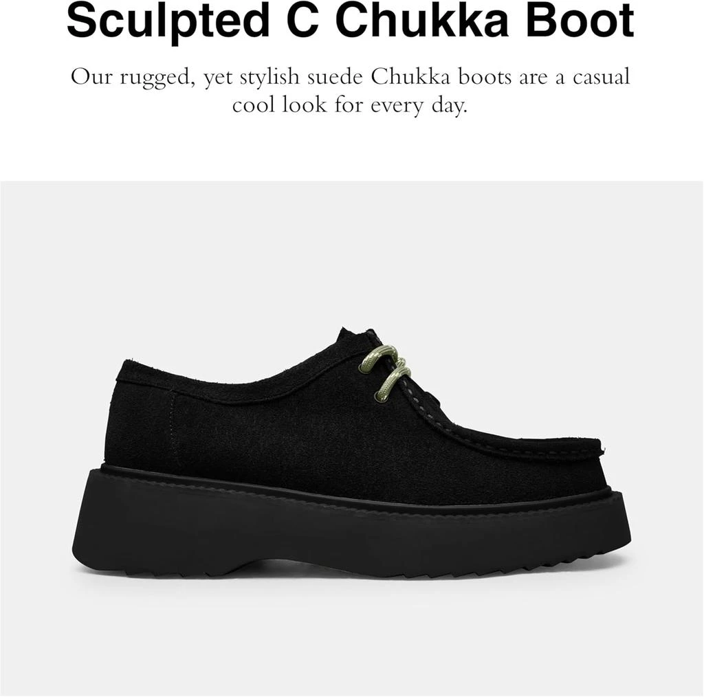 Coach COACH mens Sculpted C Chukka Boot in Suede 2