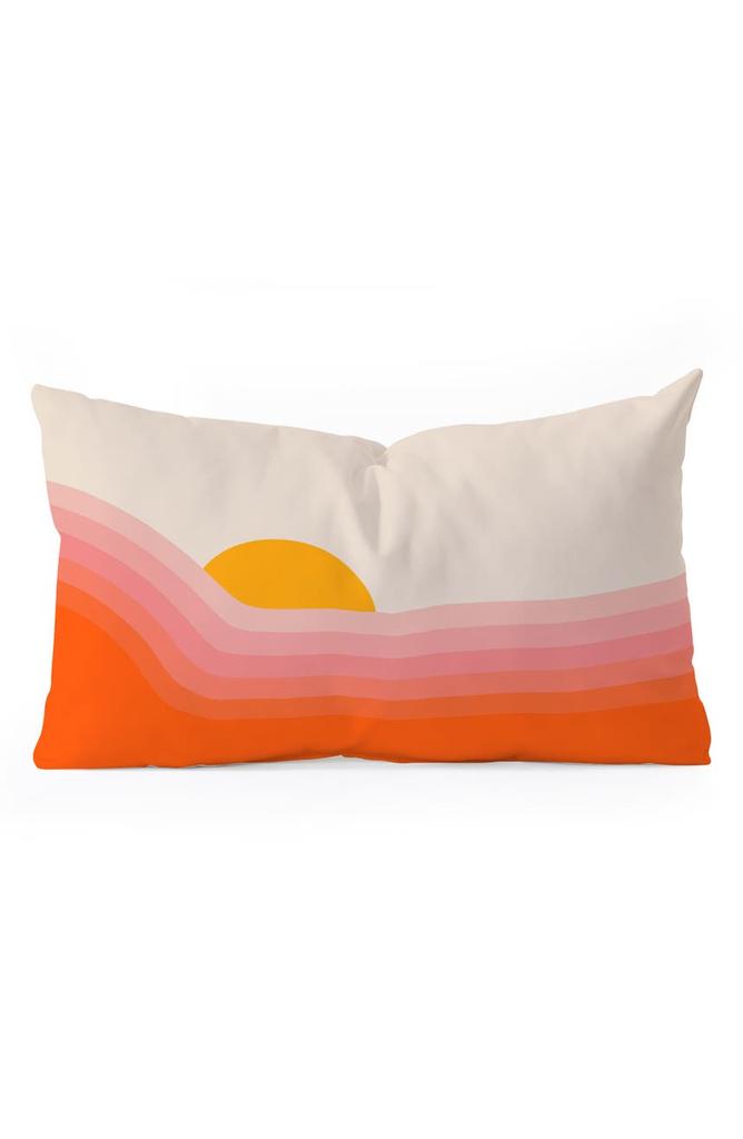 DENY Designs Circa78 Designs Strawberry Dipper Lumbar Throw Pillow