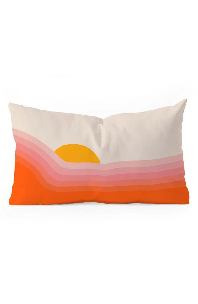 DENY Designs Circa78 Designs Strawberry Dipper Lumbar Throw Pillow 1