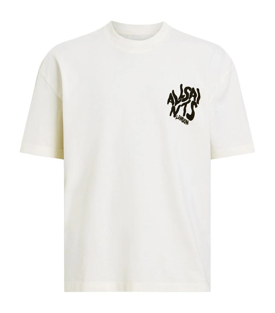 ALL SAINTS Organic Cotton Orlando Logo T-Shirt 1