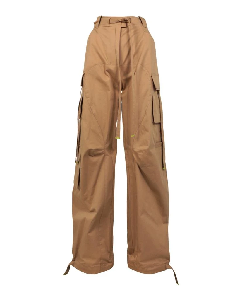 Off-White Gabardine Cargo Pants 1