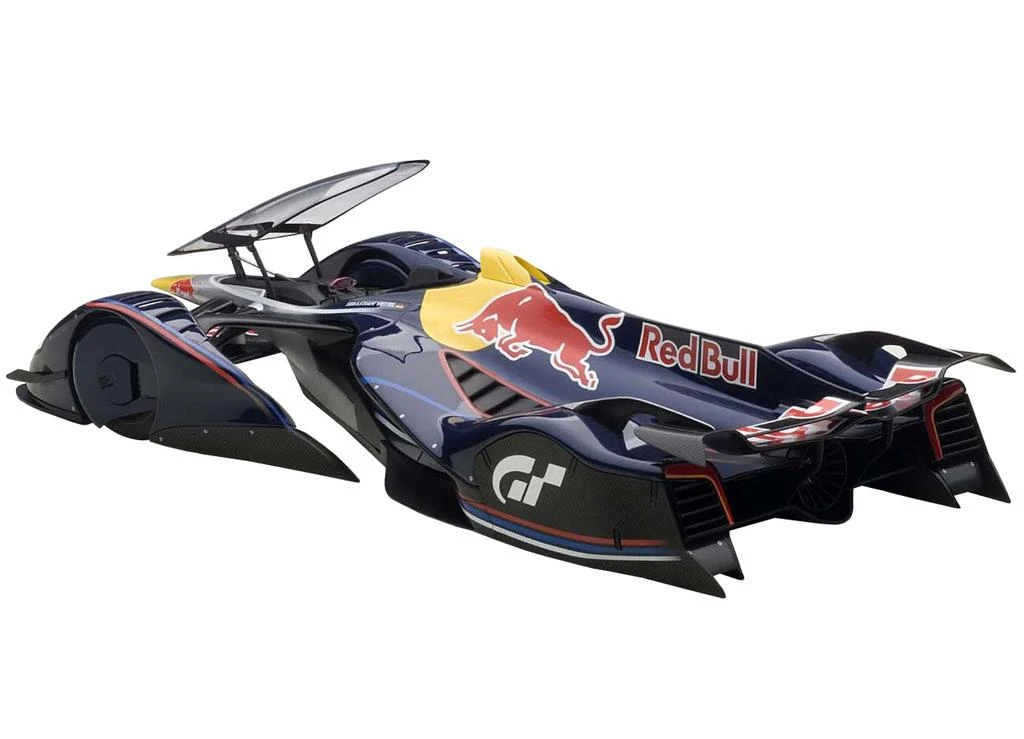 Diecast Model Autoart Red Bull X2014 Fan Car Red Bull Color Sebastian Vettel 1/18 Model Car by Autoart 1