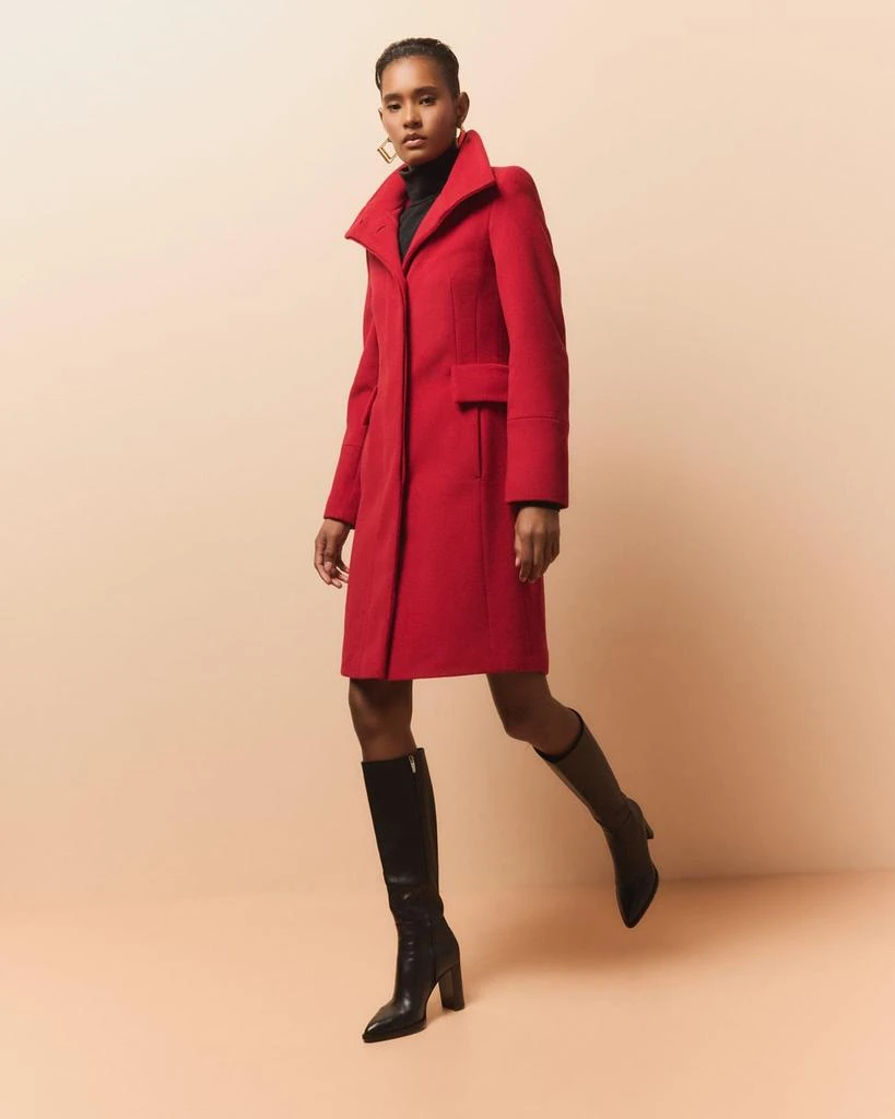 Akris Duffle Knee-Length Wool Coat 2
