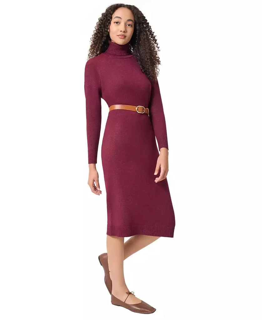 JONES NEW YORK Petite Turtleneck Sweater Dress 3