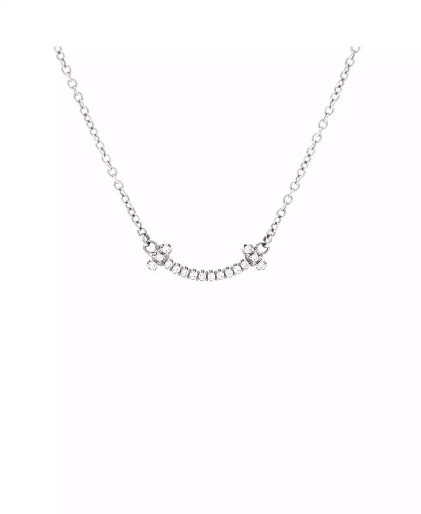 Pre-Owned Tiffany
Co T Smile Pendant Necklace