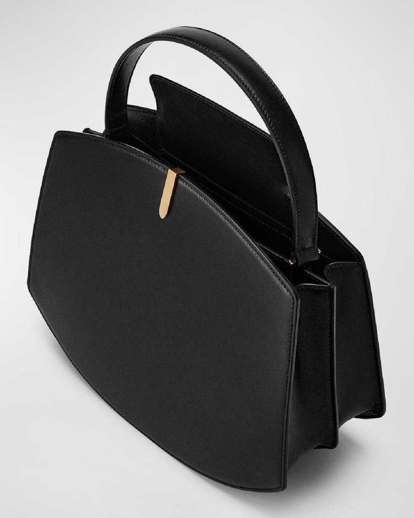 SAVETTE The Florence Leather Top-Handle Bag