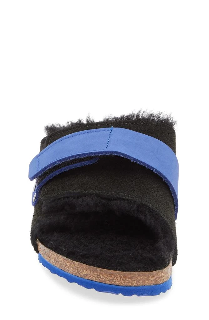 Birkenstock Kids
 Kyoto Genuine Shearling Lined Slide Sandal 3