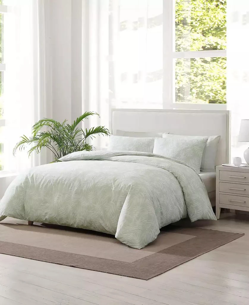 Tommy Bahama Art Of Palms Reversible 3 Piece Duvet Cover Set 11