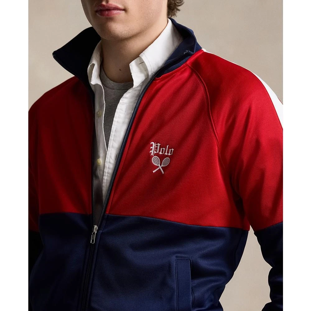 Ralph Lauren Men's Embroidered Fleece Track Jacket 3