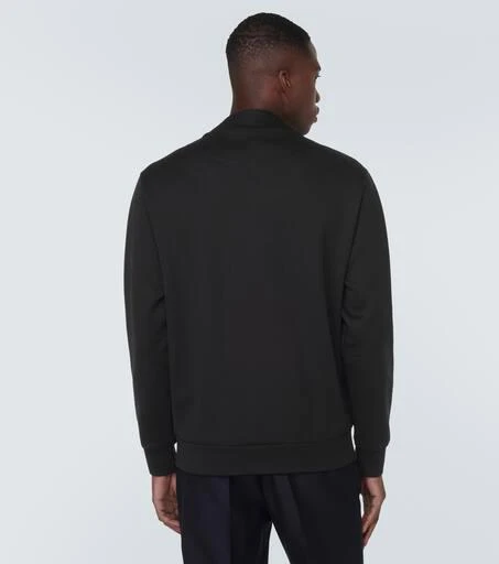 Prada Cotton-blend fleece cardigan 4