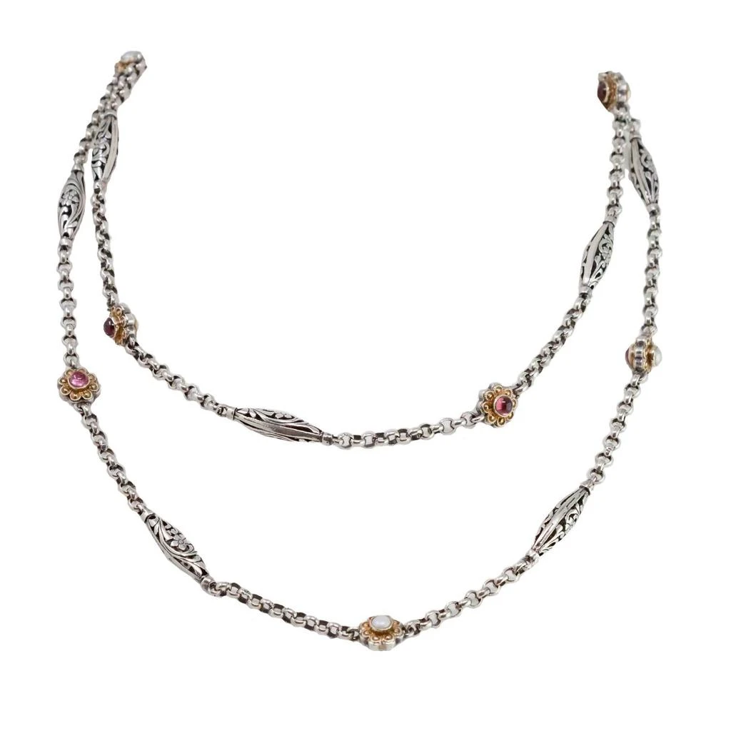 Konstantino Konstantino - Women's Pink Tourmaline Necklace 3