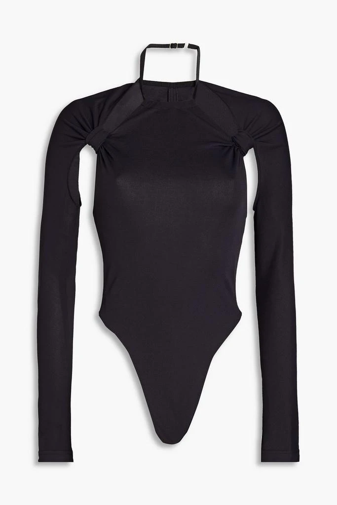 Jacquemus Nodi cutout knotted jersey bodysuit 1