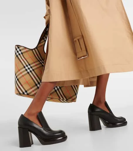 Burberry Leather loafer pumps 7