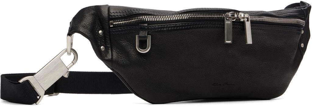 Rick Owens Black Concordians Geo Bumbag Pouch 2