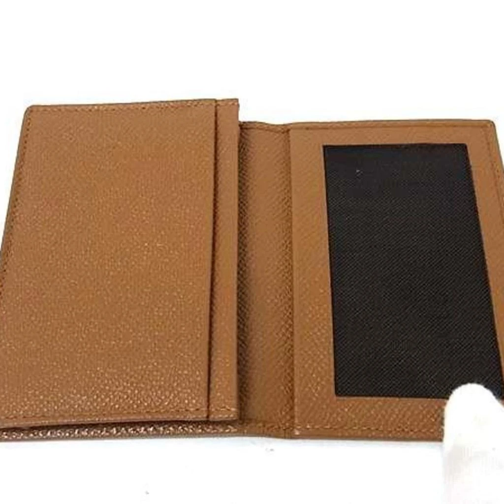 BVLGARI Leather Card Case (Pre-Owned) 4