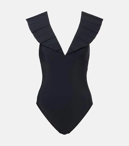 Karla Colletto Alora ruffled swimsuit 1