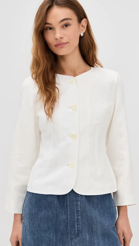 Alex Mill Lena Blazer In Linen 1