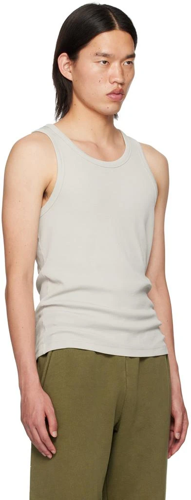 Entire Studios Taupe Rib Tank Top 2