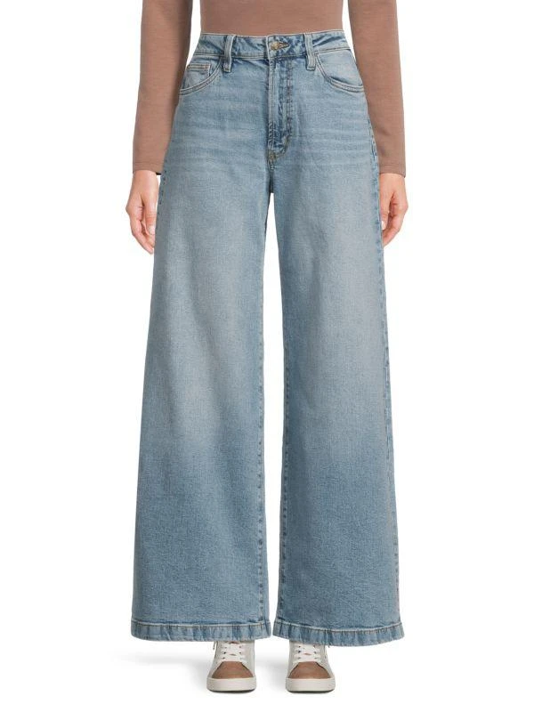 Hudson ​Jolene Wide-Leg Denim Jeans 1