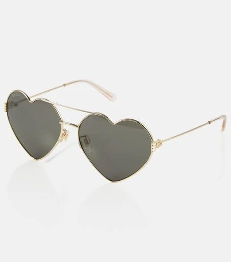 Gucci Heart-shaped sunglasses 4