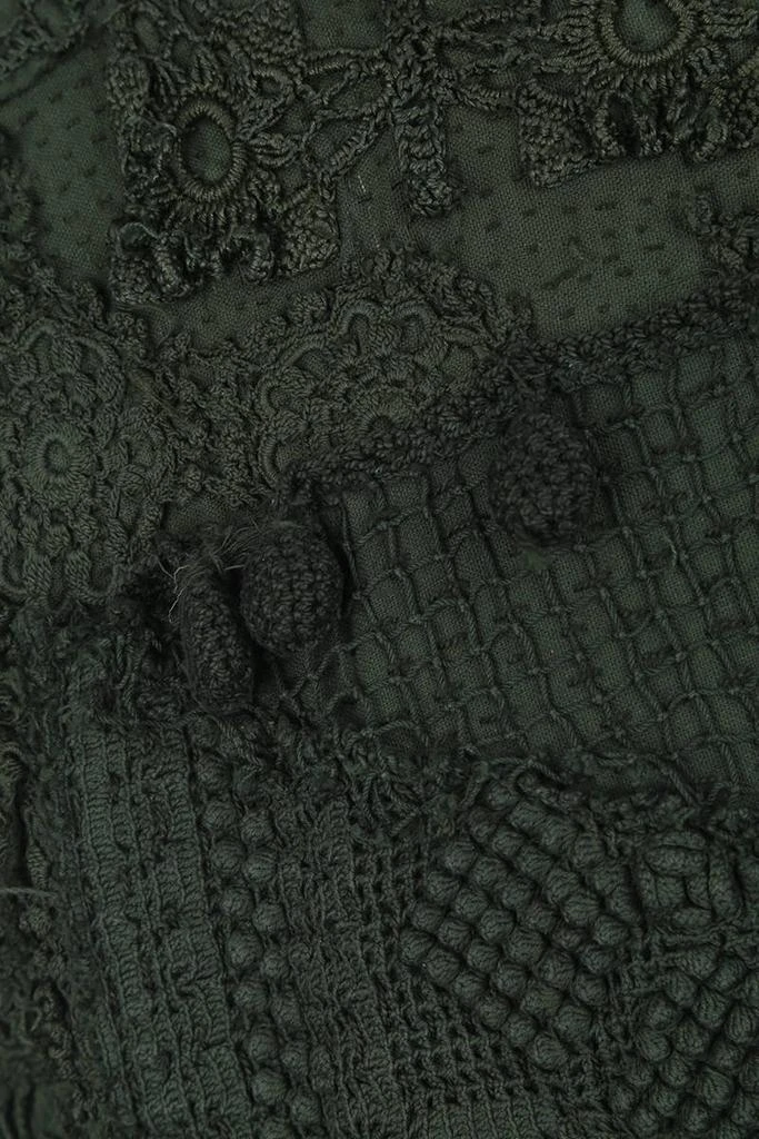 BY WALID By Walid Embroidered Patchwork Zipped Jacket 3