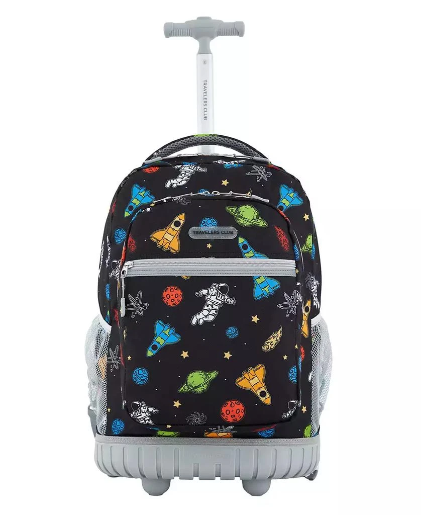 Travelers Club Kids Rolling Backpack Luggage Set 2