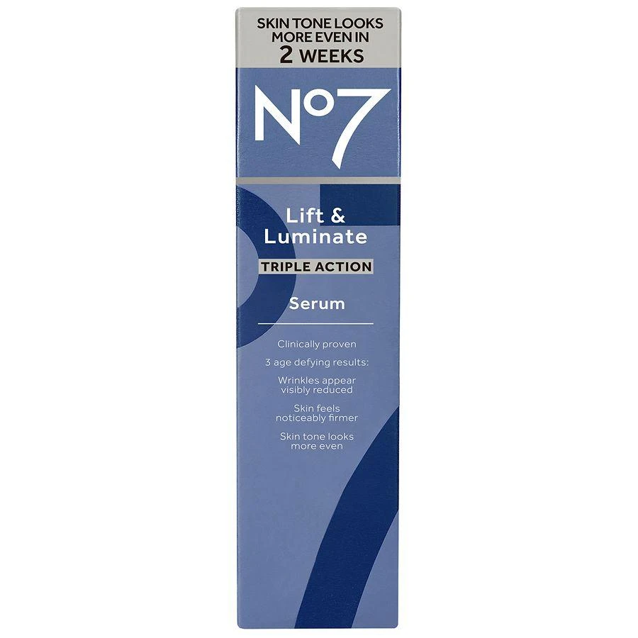 No7 Lift & Luminate Triple Action Face Serum 10