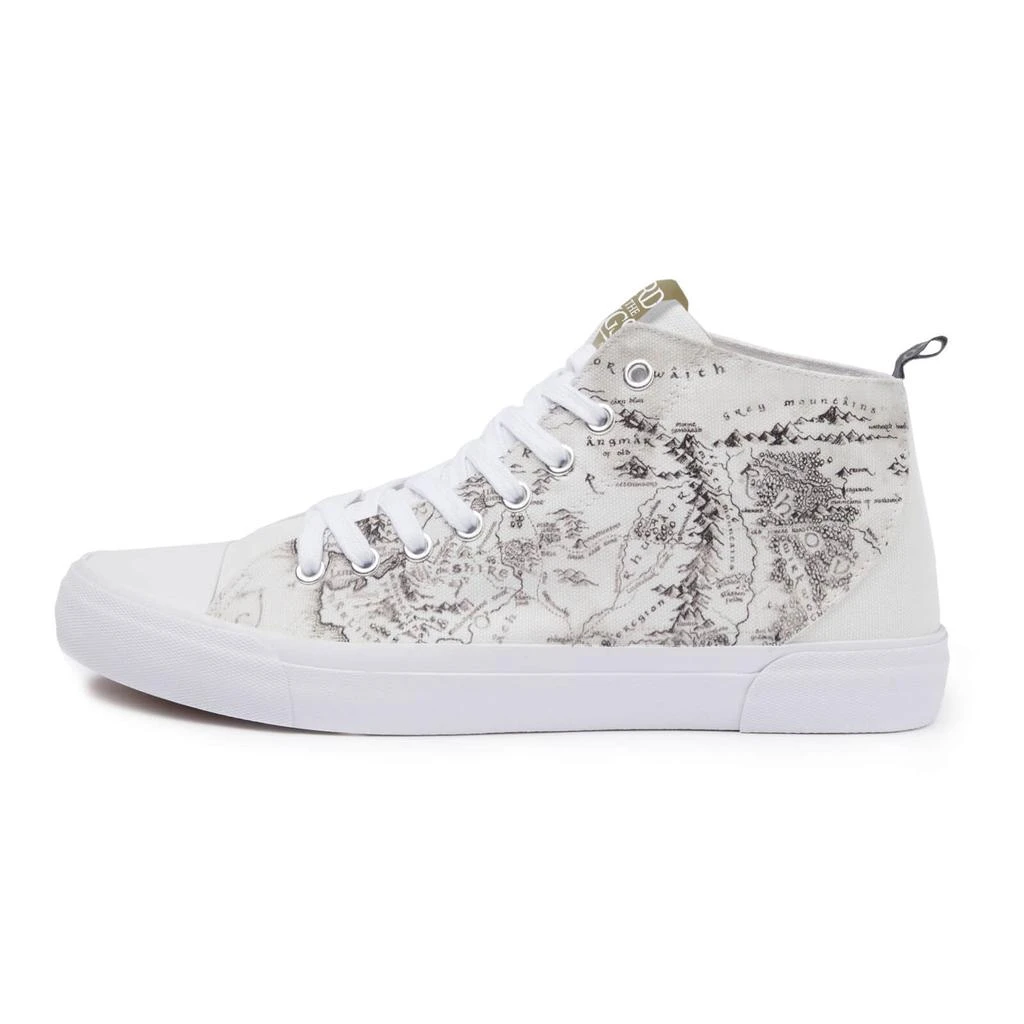 Akedo Akedo x Lord Of The Rings Map White Signature High Top 1