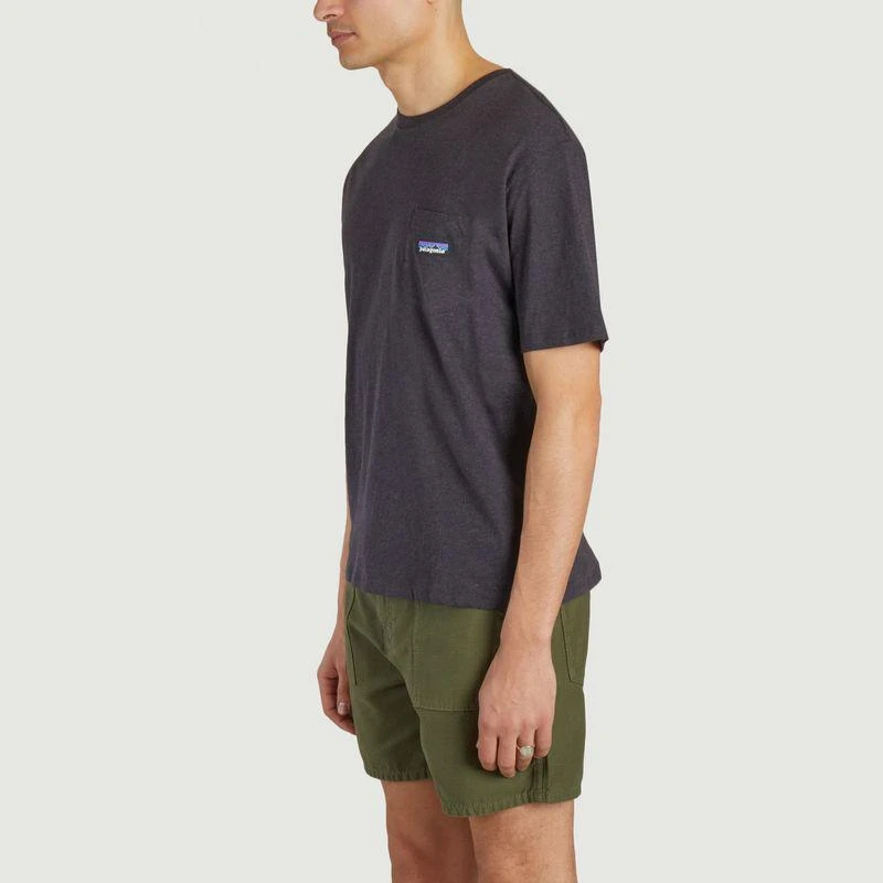 Patagonia Straight T-shirt with pocket Ink black PATAGONIA 2