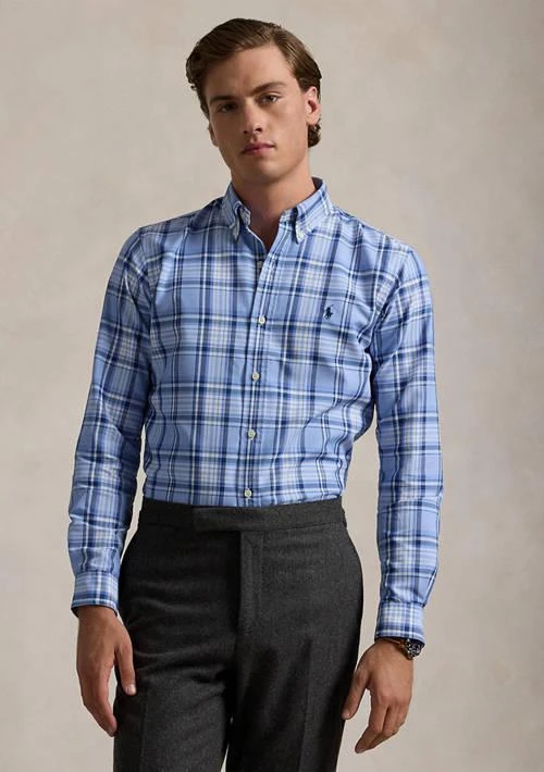 Ralph Lauren Ralph Lauren Classic Fit Plaid Oxford Shirt 1