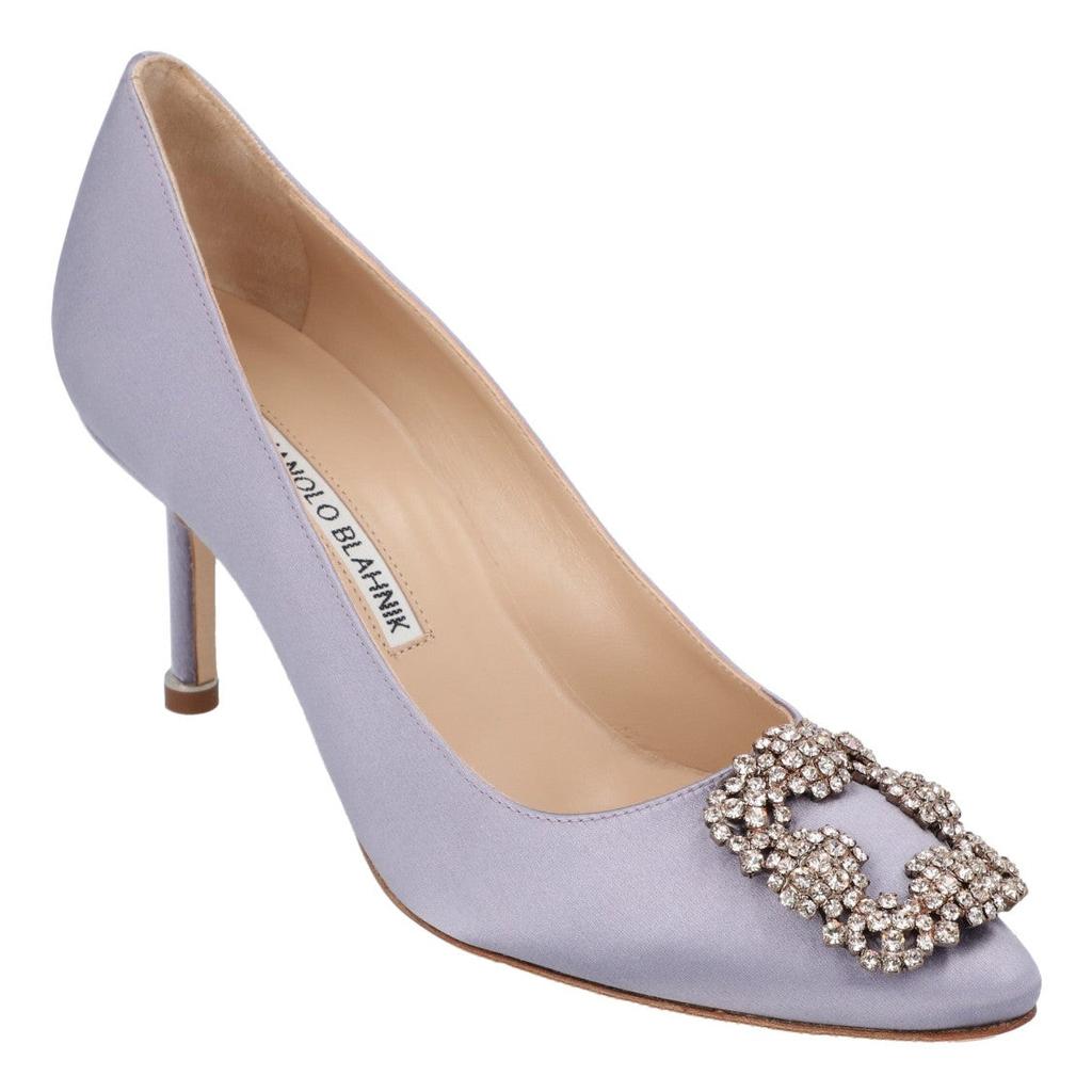 Manolo Blahnik Hangisi 070 Pump Purple