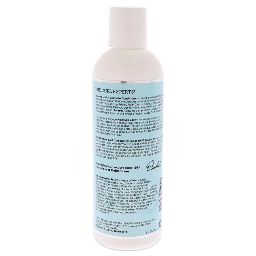Ouidad Moisture Lock Leave-in Conditioner by  for Unisex - 8.5 oz Conditioner 2