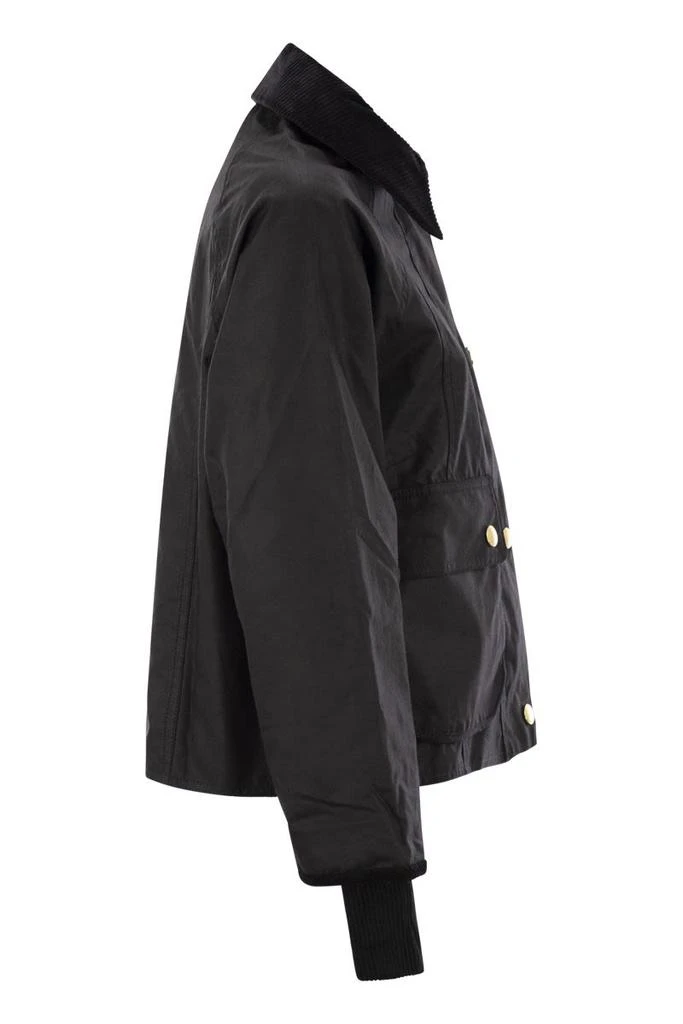 Barbour BEADNELL WAXED JACKET WITH CROP CUT 3