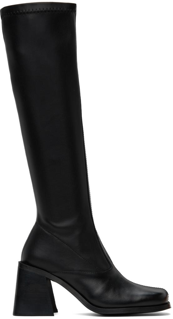 Justine Clenquet Black Eddie Boots