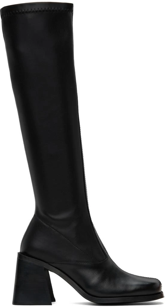 Justine Clenquet Black Eddie Boots 1