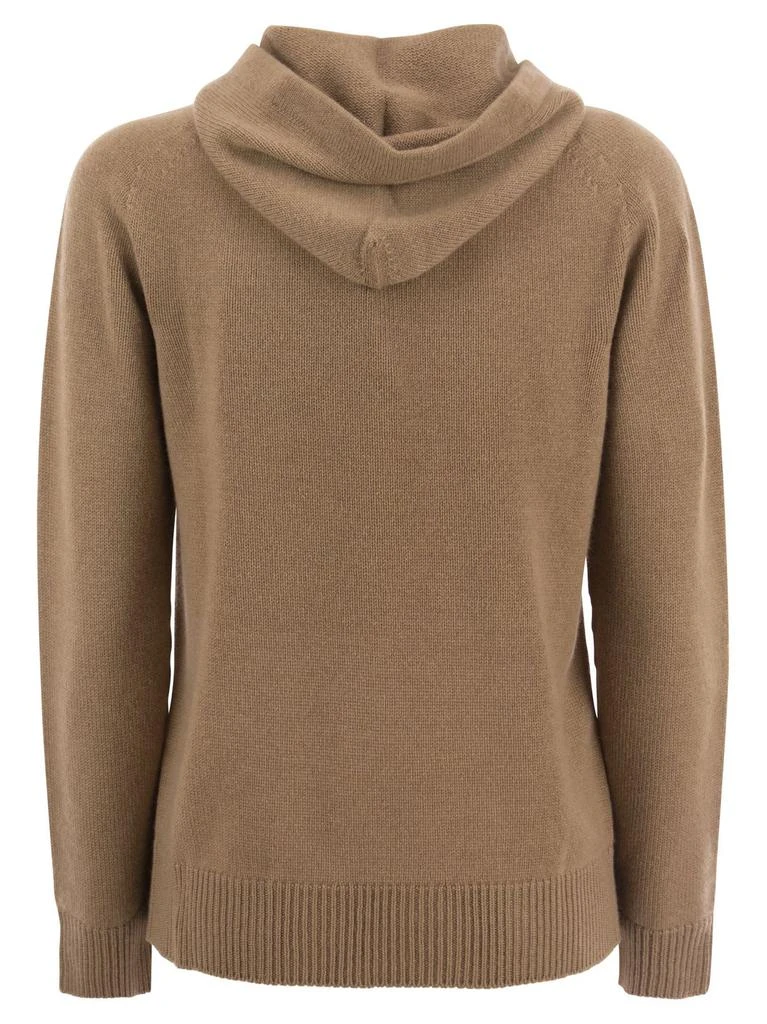 'S Max Mara 'S Max Mara Drawstring Knitted Hoodie 2