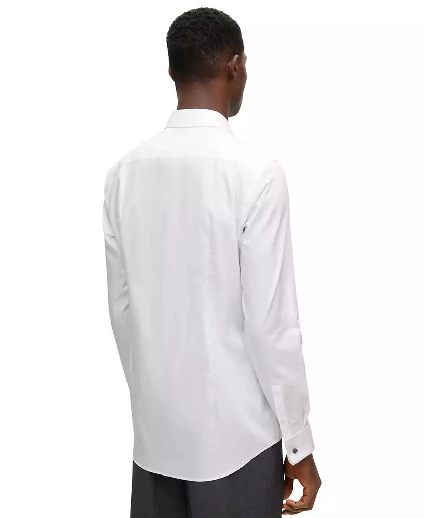 Hugo Boss Men's Easy-Iron Stretch Cotton Slim-Fit Dress Shirt 4