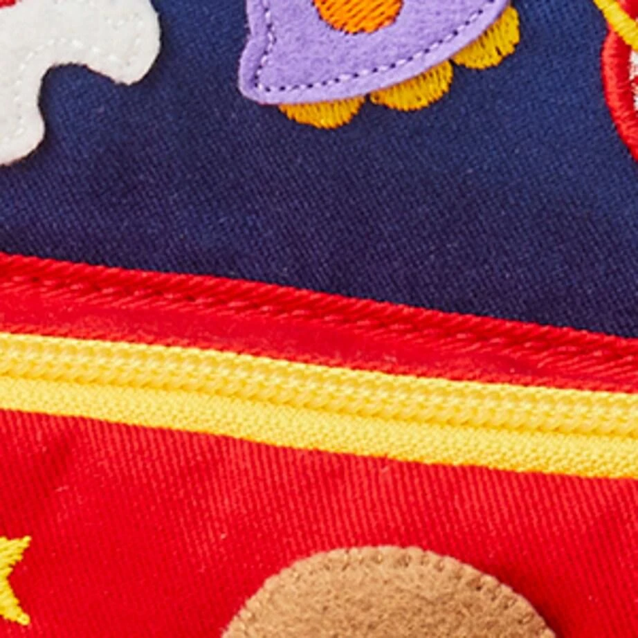 Miki House Patch-Detail Backpack 11