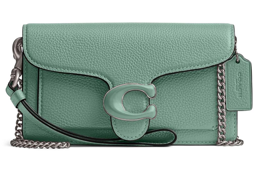 COACH Polished Pebble Tabby Wristlet