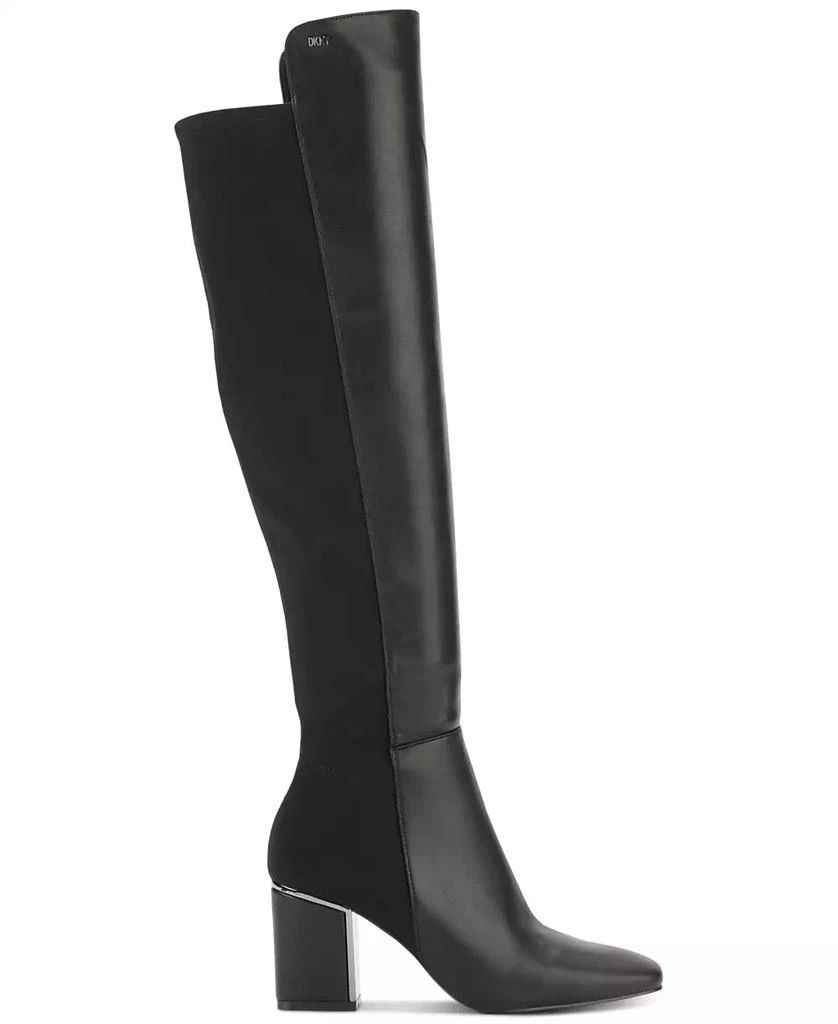 DKNY Women's Cilli Square-Toe Knee-High Dress Boots 2