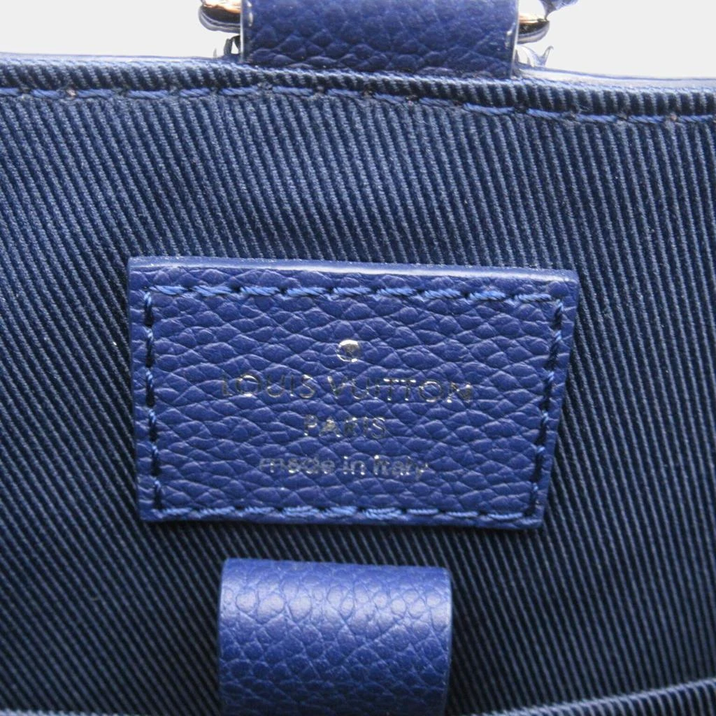Louis Vuitton Louis Vuitton Randonne PM Coated Canvas Monogram Bandana Blue Shoulder Bag 6