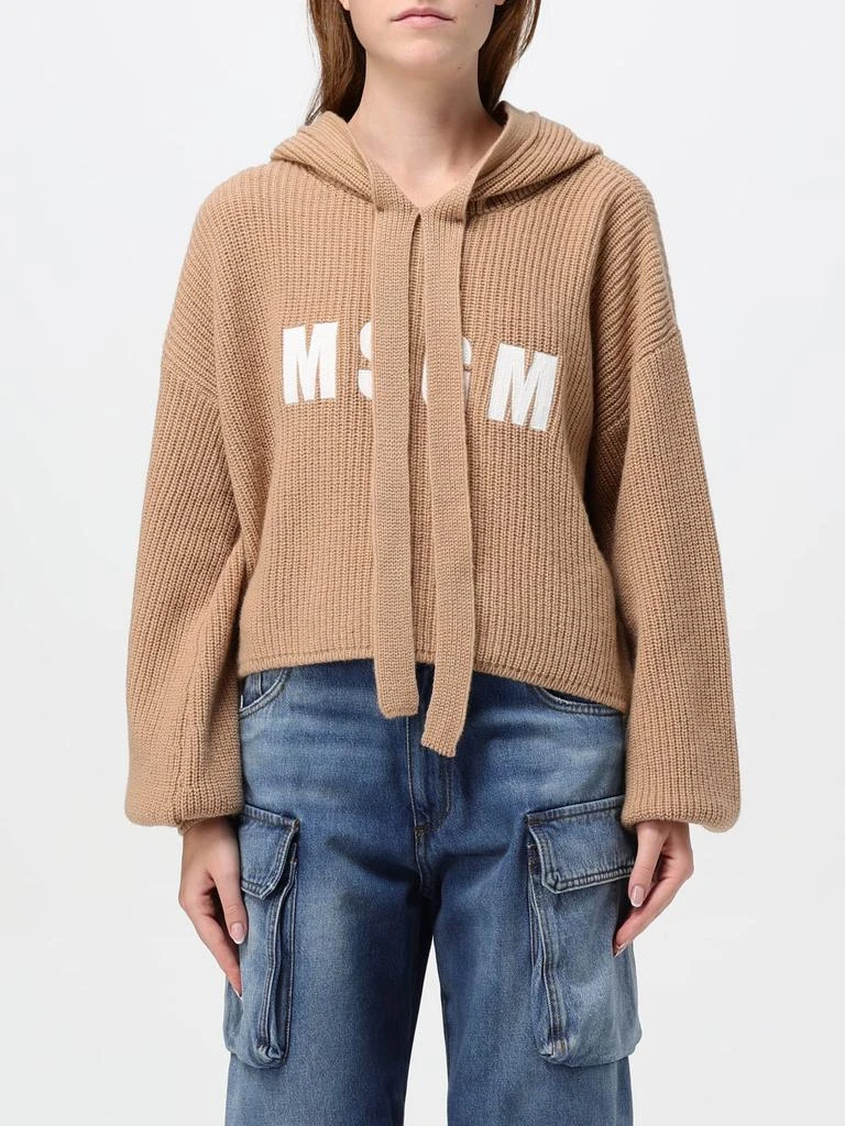 MSGM MSGM knit hoodie 1